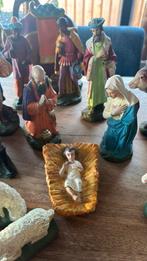Uitzonderlijk mooie Kerststal beelden, groot formaat, Ophalen of Verzenden