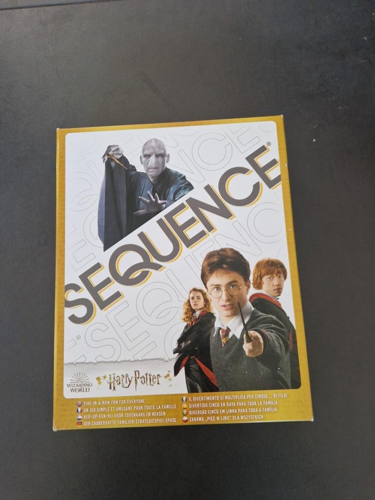 Sequence Harry Potter Bordspel - Nieuw, Vijf spelers of meer, Ophalen of Verzenden, Nieuw, Goliath