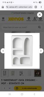 2x Vakkenkast Zaha Organic Xenos 65x45x15 cm - Nieuw in doos, Ophalen, Nieuw