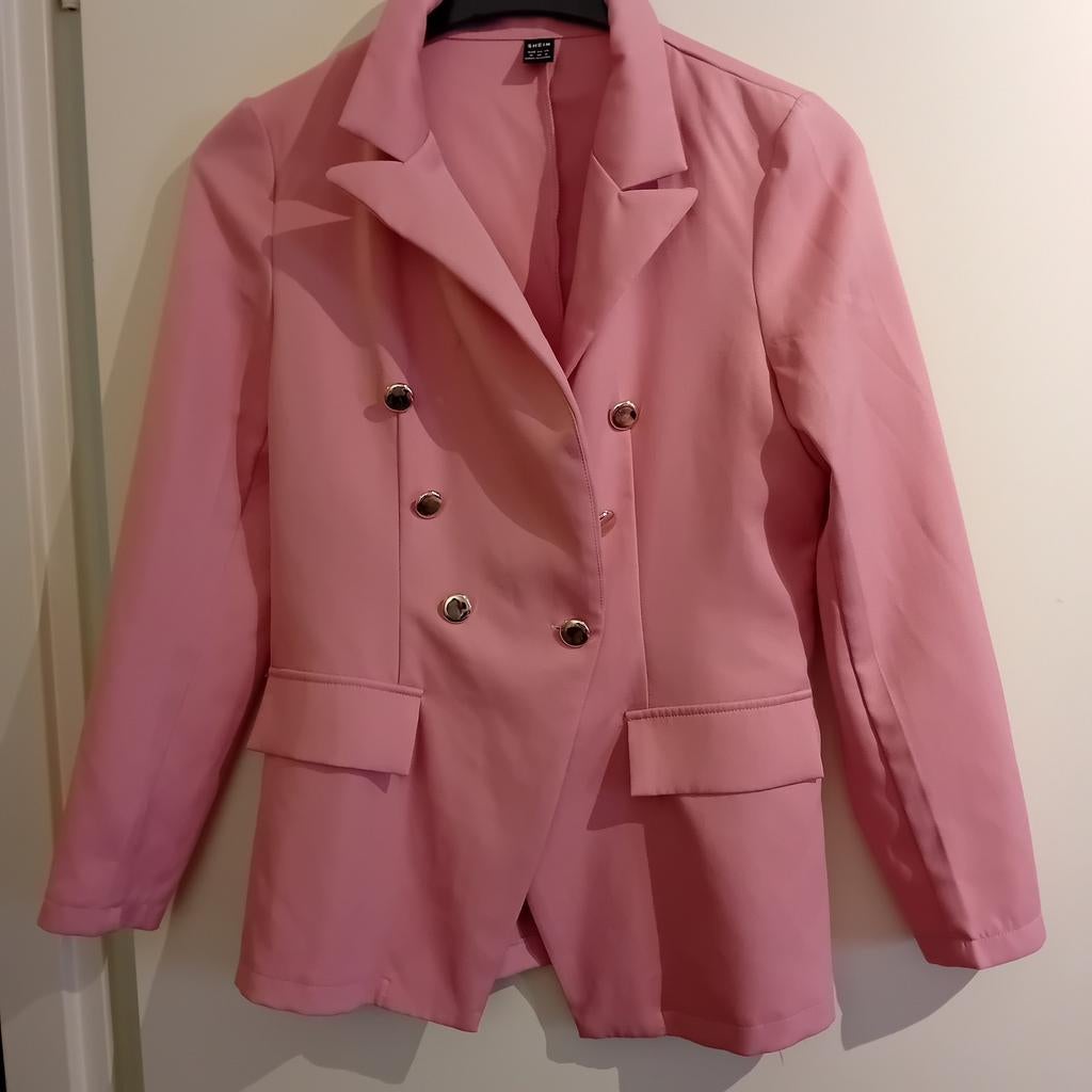 Roze Colbert - Stijlvol en Zo Goed als Nieuw, Ophalen of Verzenden