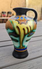 Plateel Corel Schoonhoven vaas, Holland, Antiek en Kunst, Ophalen of Verzenden