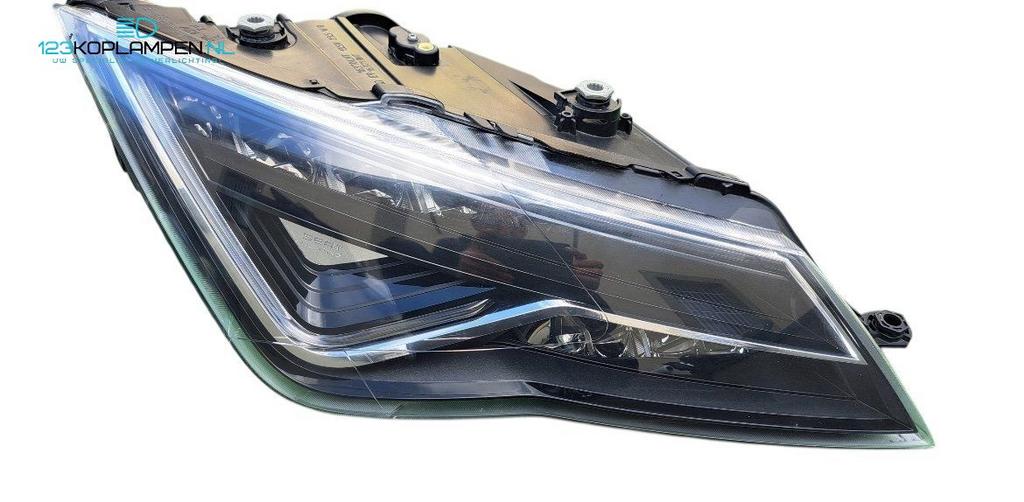 Seat Leon 5F facelift Full LED koplamp rechts 5F1941008G, Auto-onderdelen, Verlichting, Seat, Gebruikt, Herkomst onderdeel bekend