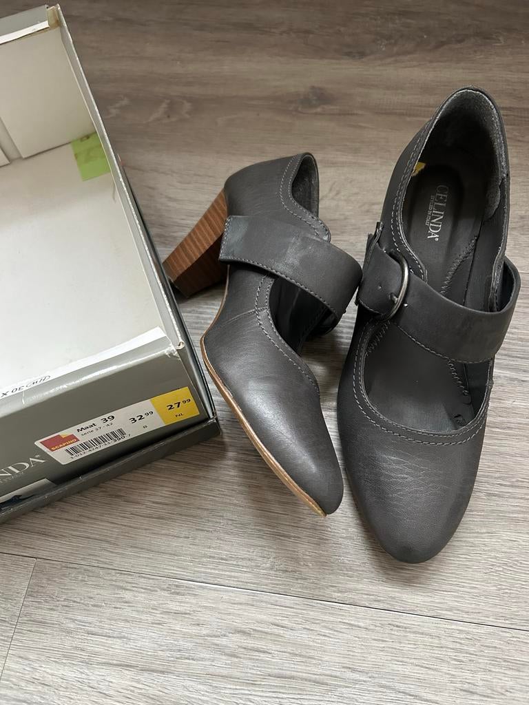 Celinda schoenen maat 39, Ophalen of Verzenden, Gedragen, Grijs, Schoenen met hoge hakken