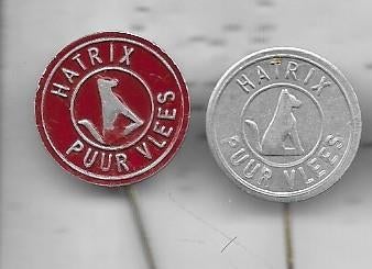 2 HONDEN SPELDEN, Verzenden, Zo goed als nieuw, Dier of Natuur, Speldje of Pin