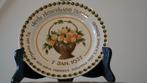 Bord huwelijk Juliana  Bernard 1937, Société Céramique, Verzamelen, Koninklijk Huis en Royalty, Ophalen of Verzenden, Gebruikt