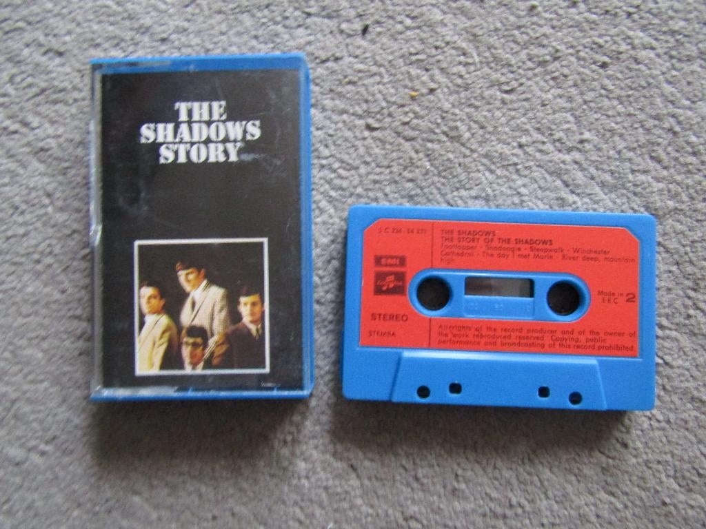 Cassette: The Shadows story, Cd's en Dvd's, Cassettebandjes, Gebruikt, 1 bandje, Ophalen of Verzenden, Origineel