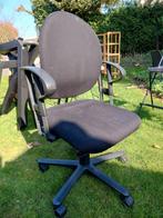 Bureaustoel, Ophalen, Gebruikt, Zwart