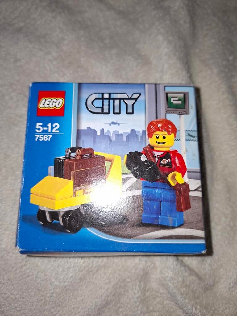 Lego City 7567 reiziger met bagage Compleet, Ophalen