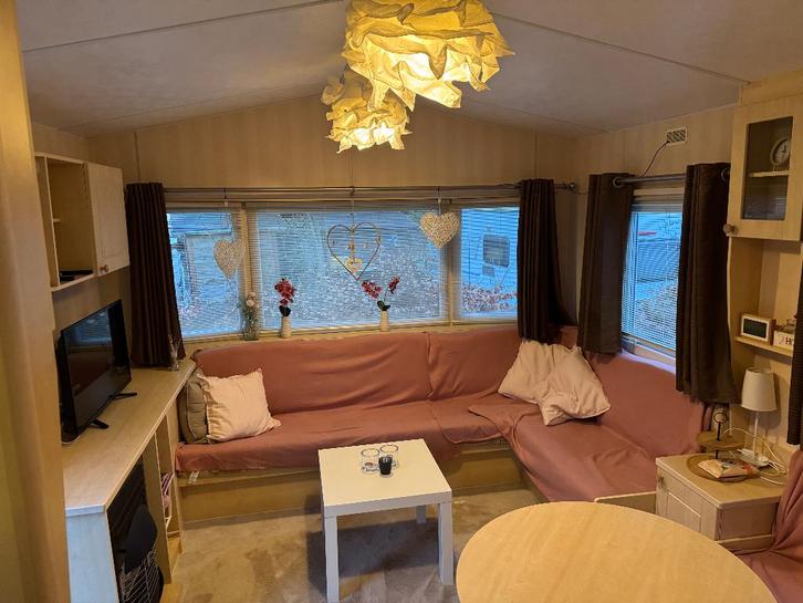 Te Koop: Sfeervolle Stacaravan op Prachtige Locatie!, Caravans en Kamperen, Stacaravans, tot en met 4, Ophalen of Verzenden