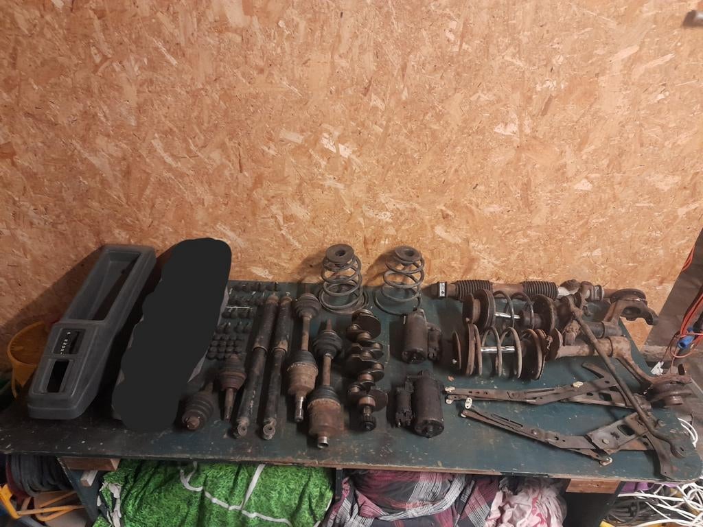 Kadett d onderdelen alles in 1 koop, Ophalen, Gebruikt, Opel