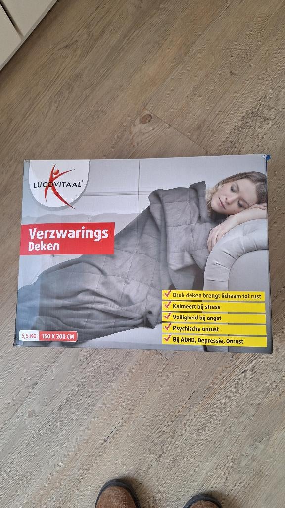 Verzwaringsdeken  Lucovitaal, Ophalen of Verzenden, Zo goed als nieuw, Overige typen