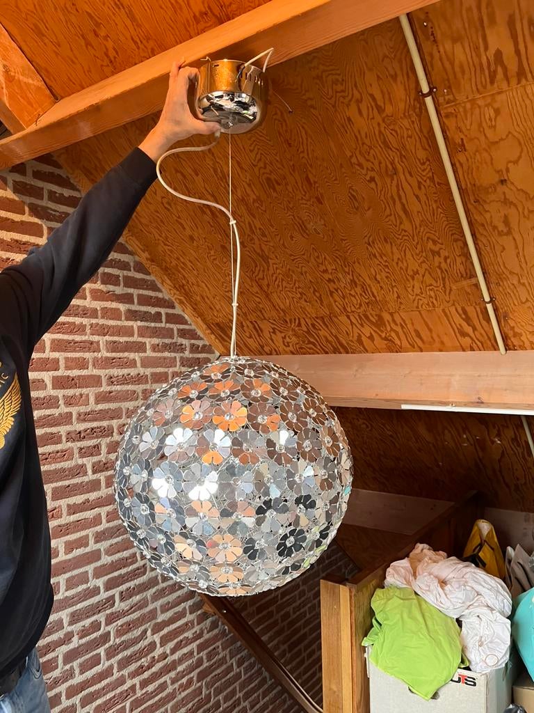 Hanglamp Steinhauer 50cm doorsnee, Ophalen, Zo goed als nieuw, Minder dan 50 cm