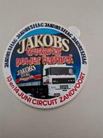 Jakobs Shag Truckstar Power Festival Sticker/Onderzetter, Ophalen of Verzenden, Gebruikt, Reclamebord