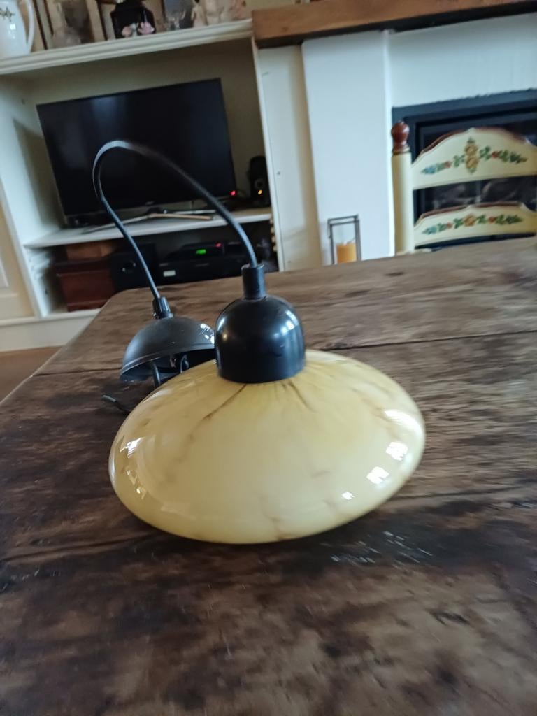 Hanglamp van bakeliet, Ophalen of Verzenden