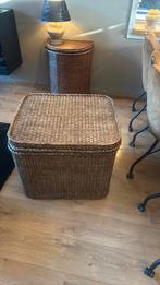 Grote birma rieten mand, Huis en Inrichting, Woonaccessoires | Schalen en Manden, Ophalen, Gebruikt, Rechthoekig, Riet
