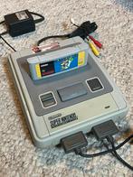 Super Nintendo SNES 1992 - Super Mario World - 2 controllers, Ophalen of Verzenden, Zo goed als nieuw, Met 2 controllers, Met games