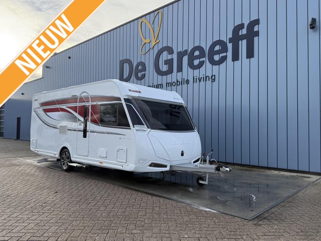 Kabe Imperial 560 XL KS * Hoekkeuken, Caravans en Kamperen, Caravans, Rondzit, Schokbreker, Bedrijf, Kabe