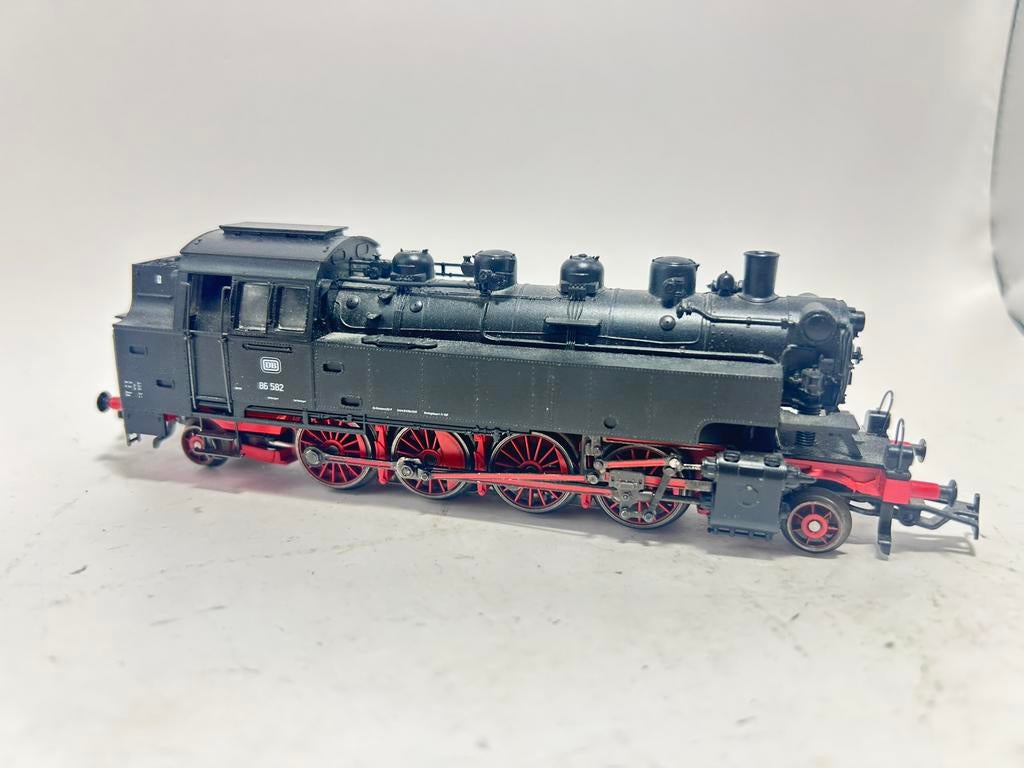 Marklin stoomlocomotief BR86  mfx telexkoppelingen, B, Wisselstroom, Locomotief, A