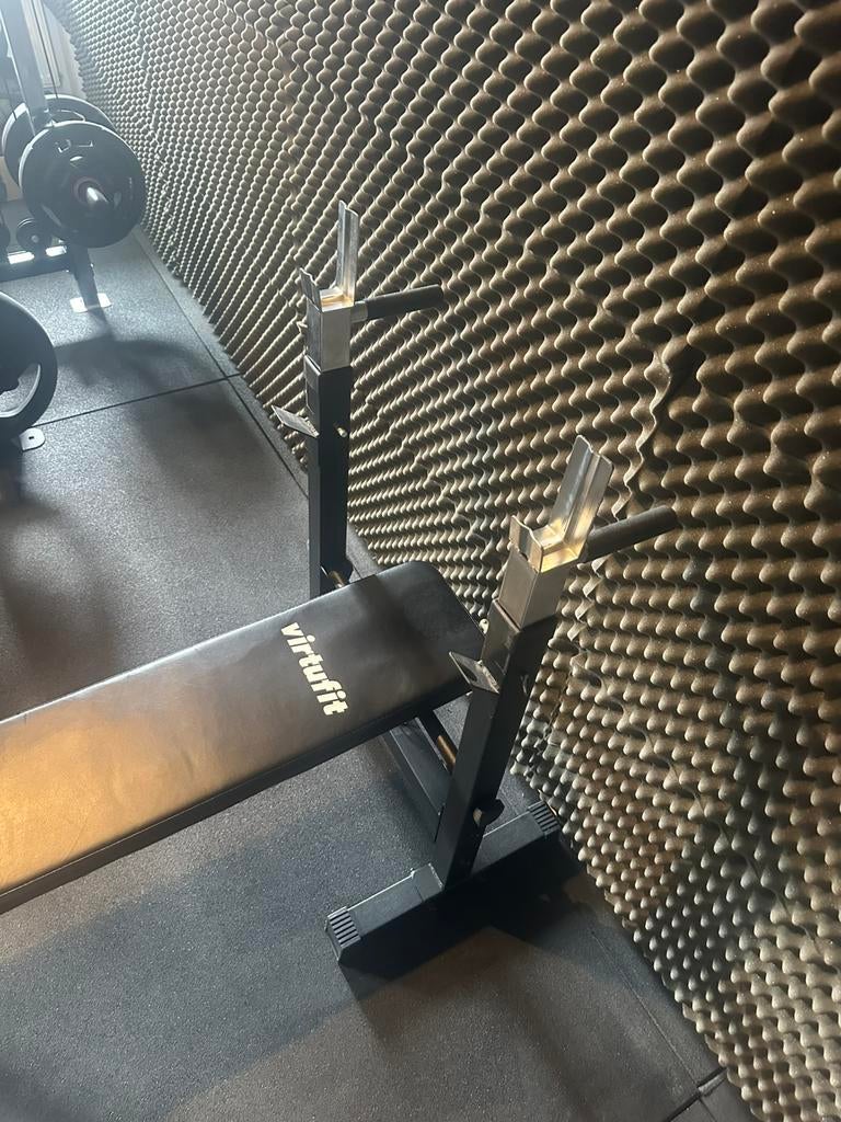 Halterbank met steunen (VirtuFit), Fietsen en Brommers, Brommeronderdelen | Scooters, Ophalen, Zo goed als nieuw, Overige typen