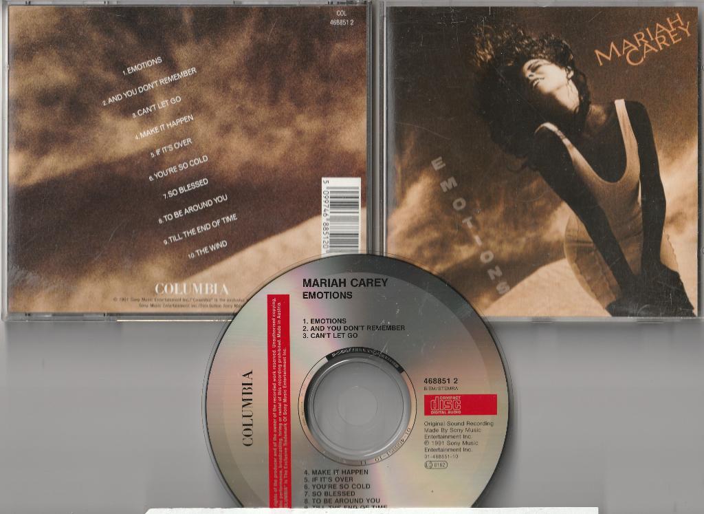 Mariah Carey - Emotions, Ophalen of Verzenden, 1990 - 1999, Zo goed als nieuw