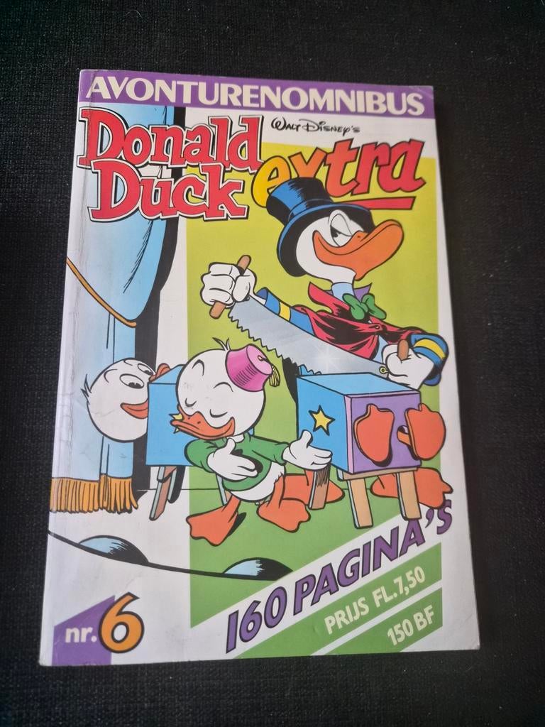 Donald Duck Extra Avonturenomnibus nr. 6, Boeken, Eén stripboek, Ophalen of Verzenden, Gelezen, Walt Disney