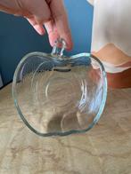 Glazen appel schaaltje vintage, Ophalen of Verzenden, Kom(men), Overige stijlen, Glas