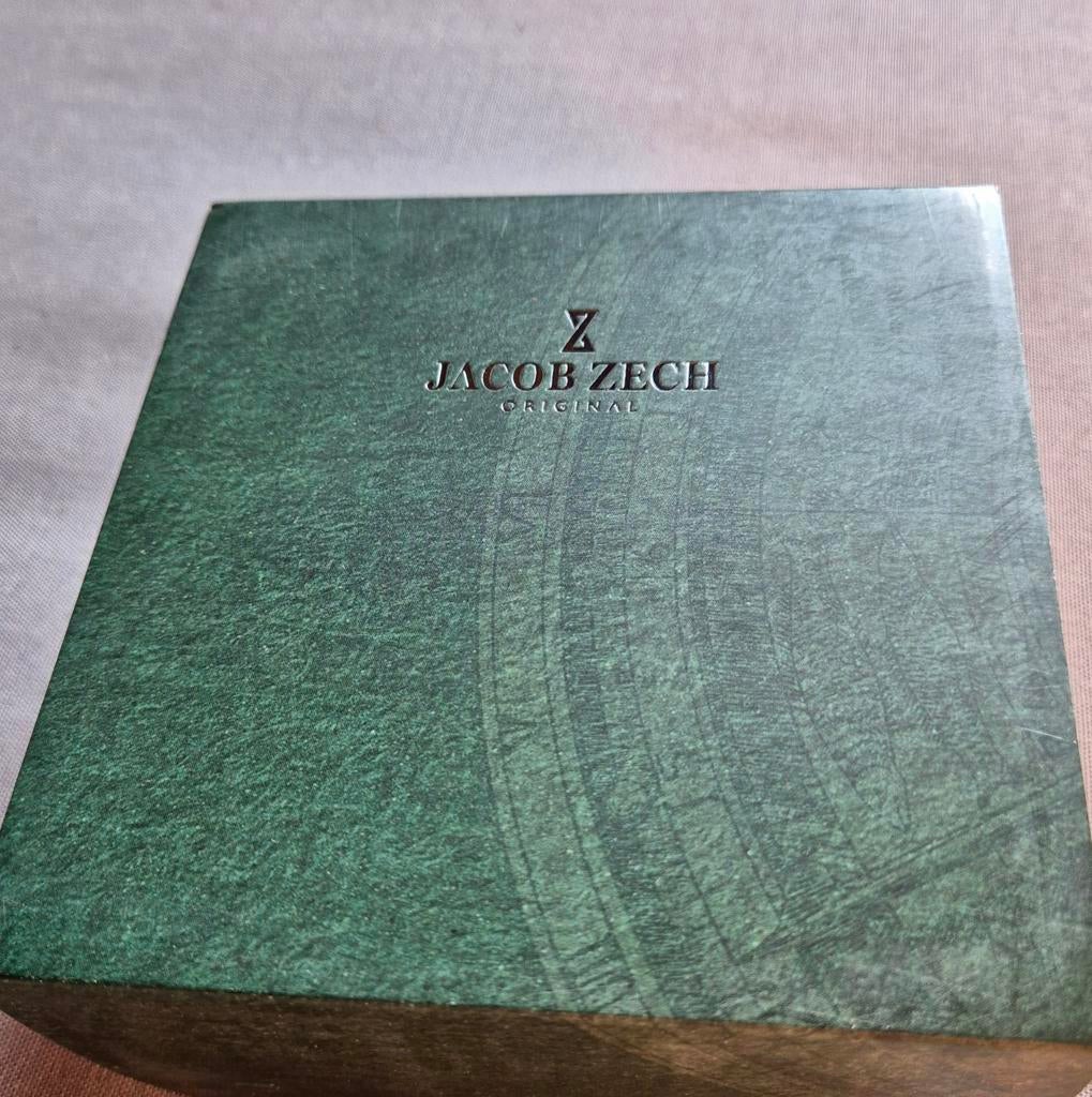 Jacob zech z8. Gloednieuw in doos. Ongedragen!, Overige merken, Staal, Polshorloge, Nieuw