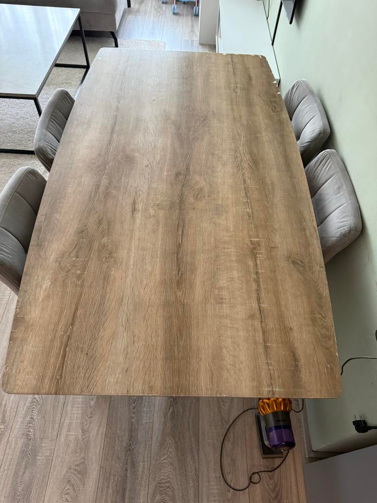 Haco eettafel 160x90, Ophalen, Gebruikt, 50 tot 100 cm, 150 tot 200 cm