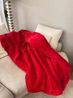 Optidee Rood Woondeken Plaid Extra Dik 150x200 Pluche Zacht, Ophalen of Verzenden, Zo goed als nieuw