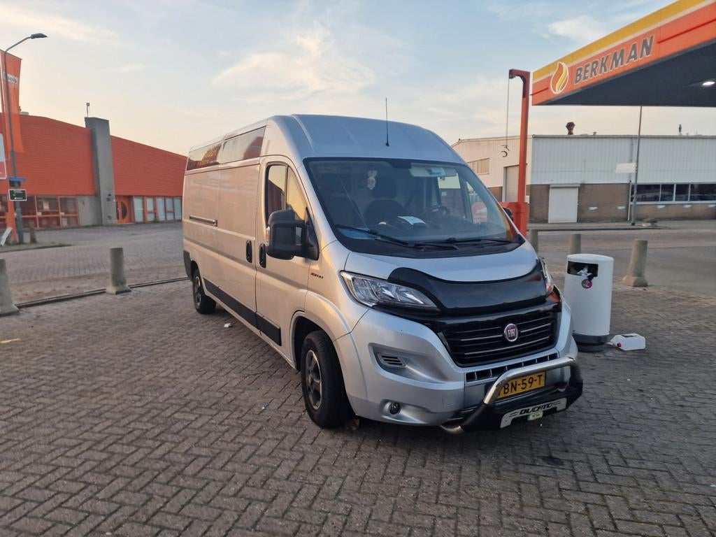 Fiat Ducato GB 3.3T 2.3 MJ 130pk L3h2 403 2019 Grijs, Auto's, Bestelauto's, Voorwielaandrijving, Origineel Nederlands, 130 pk
