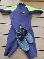 Decathlon Wetsuit & waterschoenen voor kind (5-6 jaar), Ophalen of Verzenden, Zo goed als nieuw, Kind, Wetsuit