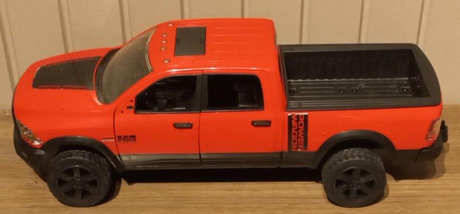 Bruder Dodge RAM 2500 pick-up rood 02500, Ophalen of Verzenden, Gebruikt