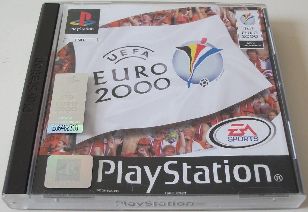 PS1 Game *** EURO 2000 *** UEFA, 2 spelers, Ophalen of Verzenden, Zo goed als nieuw, Vanaf 3 jaar