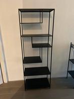 Zwarte metalen Vakkenkast, Ophalen of Verzenden, Gebruikt