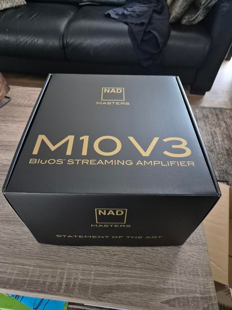 NAD M10 V3 BluOS Streaming Versterker - Zo goed als nieuw, Overige merken, Ophalen of Verzenden, Zo goed als nieuw, 120 watt of meer