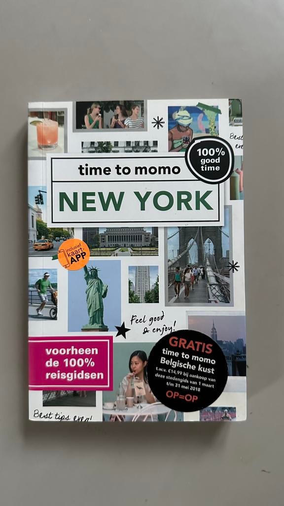 Time to momo - Ted Steinebach - New York, Overige merken, Ophalen of Verzenden, Zo goed als nieuw, Reisgids of -boek