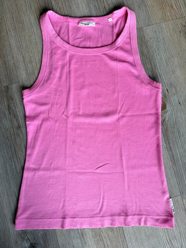 L Marc O’Polo roze hemdje nieuw, Ophalen of Verzenden, Zo goed als nieuw, Roze, Zonder mouw