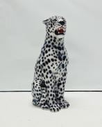 Luipaard Wit Beeld Keramiek, Ophalen of Verzenden, Nieuw, Dier