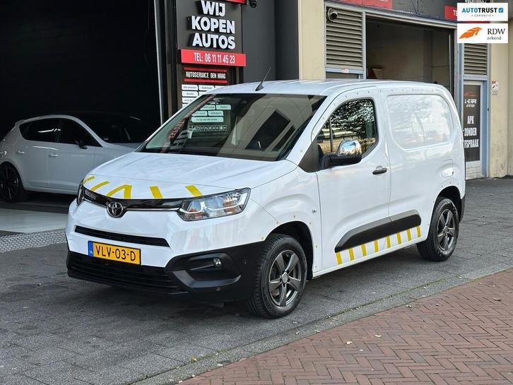 Toyota PROACE CITY 1.5 D-4D Professional Navi Airco Carplay, Auto's, Bestelauto's, Bedrijf, Te koop, ABS, Airbags, Airconditioning