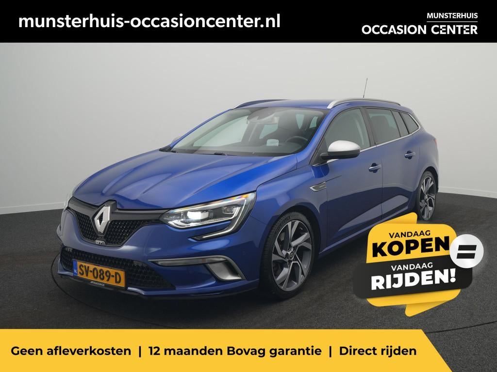 Renault Mégane Estate TCe 205 EDC GT - RIJKLAARPRIJS - Afne, Auto's, 12 maanden, 1618 cc, Gebruikt, 4 cilinders
