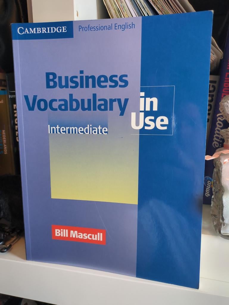 Business Vocabulary in Use Intermediate - Cambridge, Boeken, Studieboeken en Cursussen, Bill Mascull, Zo goed als nieuw, Gamma