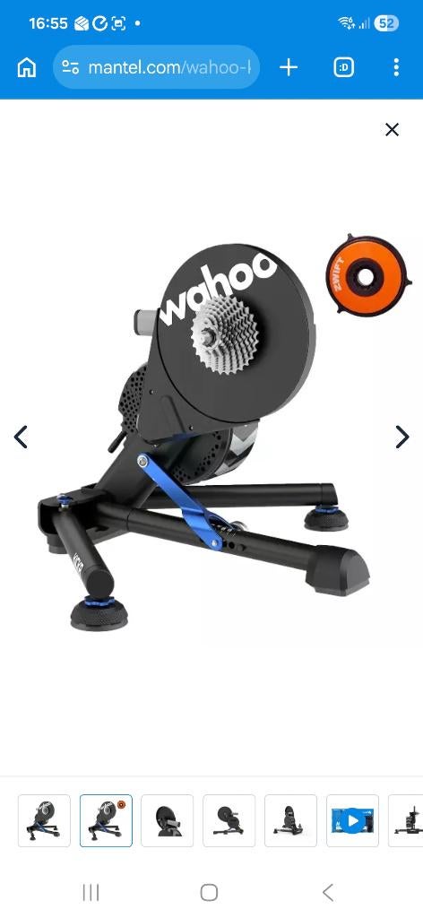 Wahoo KICKR V6 - NIEUW- inclusief Zwift Cog, Ophalen of Verzenden, Nieuw, Overige typen