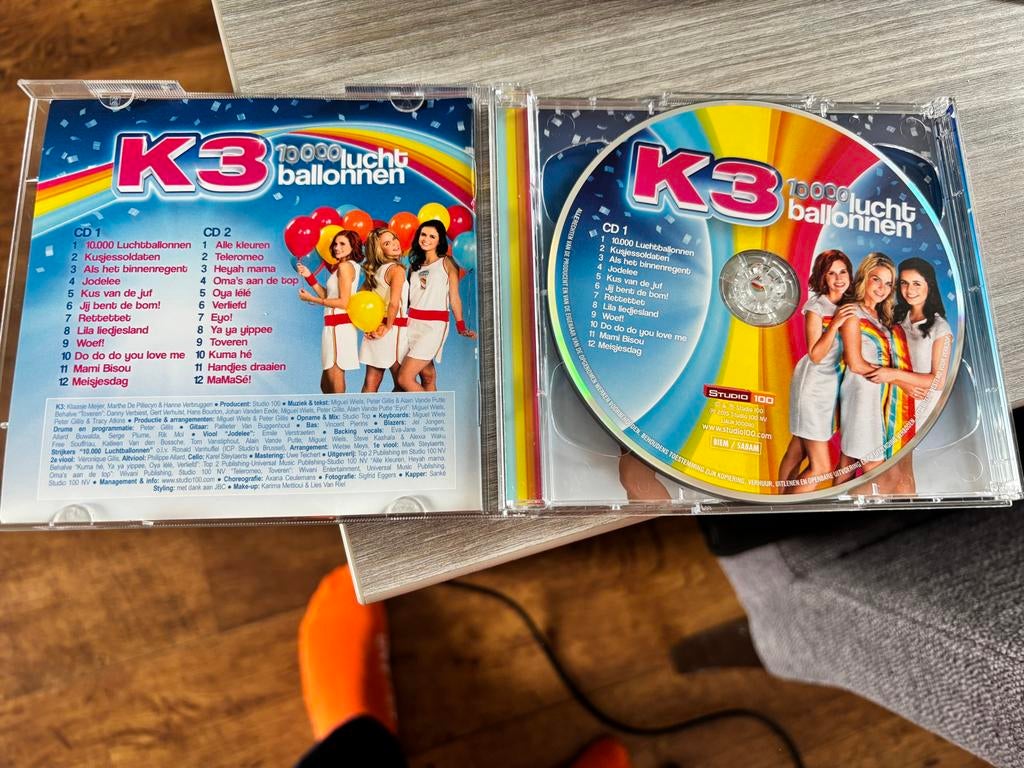 K3 10.000 Luchtballonnen CD - Dubbelalbum, Cd's en Dvd's, Boxset, Ophalen of Verzenden, Muziek, 3 tot 5 jaar