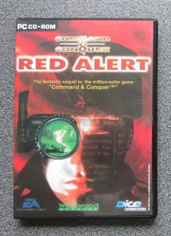 Command & Conquer Red Alert, Verzenden, 1 speler, Zo goed als nieuw, Strategie en Constructie