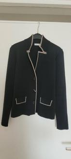 Belluna Zwart Jasje - 50% Merino Wol, Maat M, Maat 38/40 (M), Zwart, Ophalen of Verzenden, Zo goed als nieuw