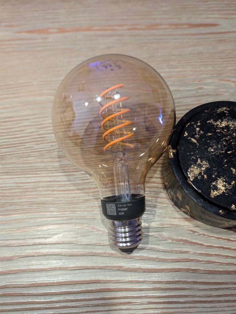 Philips Hue Filament Globe G125 – XL Vintage Design – E27, Huis en Inrichting, Lampen | Losse lampen, Ophalen, Led-lamp, Minder dan 30 watt