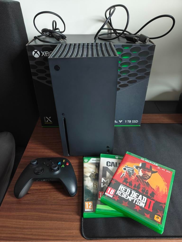 Xbox Series X inclusief games, Ophalen, Zo goed als nieuw, Xbox Series X