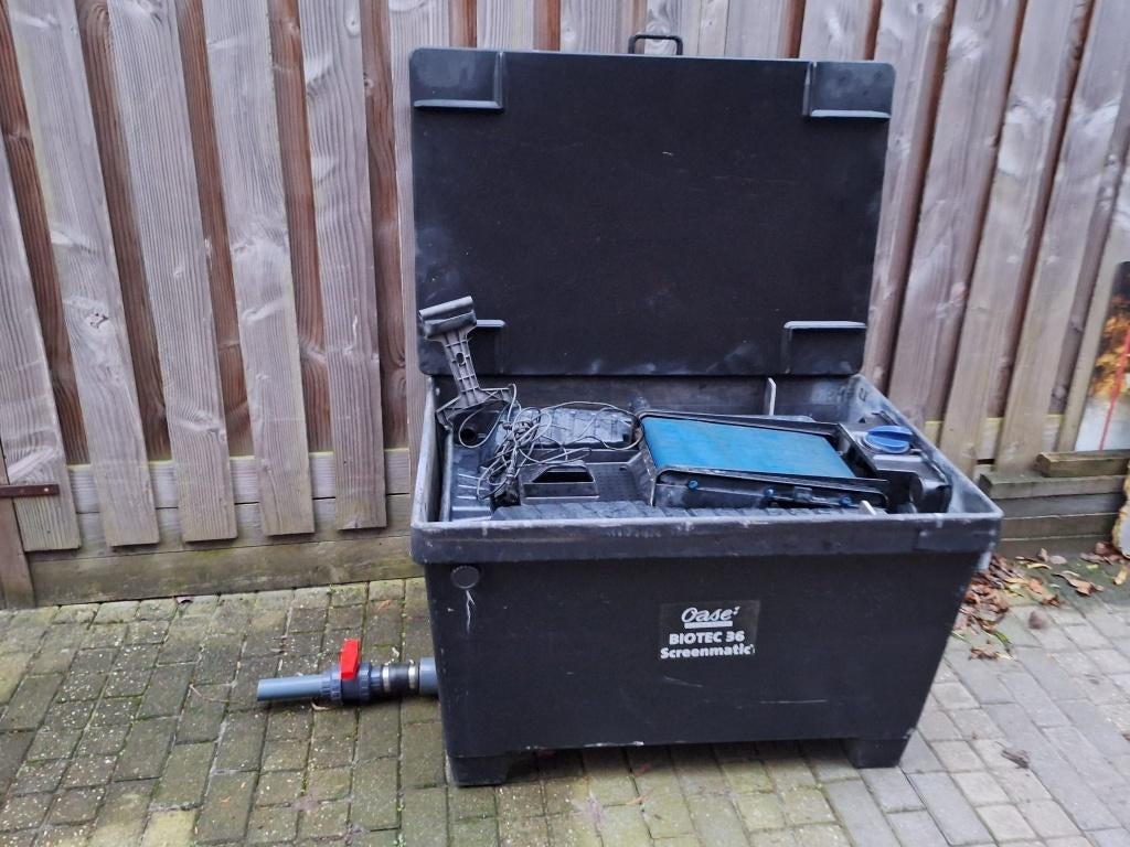 oase screentex 36000  tegenwoordig de 145.000, Ophalen, Gebruikt, Vijverfilter