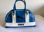 Retro Puma Sporttas - Blauw/Wit - Jaren '70, Verzenden, Gebruikt, Unisex volwassen