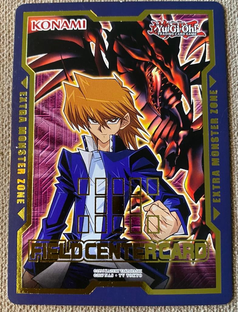 Yu-Gi-Oh! Joey & Red Eyes Black Dragon Fieldcenter Promo !, Hobby en Vrije tijd, Verzamelkaartspellen | Yu-gi-Oh!, Ophalen of Verzenden